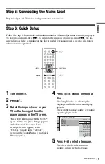 Preview for 19 page of Sony DVP-K88P Operating Instructions Manual