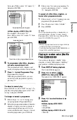 Preview for 27 page of Sony DVP-K88P Operating Instructions Manual