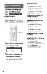 Preview for 34 page of Sony DVP-K88P Operating Instructions Manual