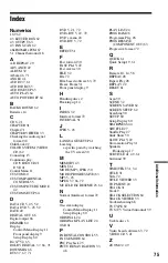 Preview for 75 page of Sony DVP-K88P Operating Instructions Manual