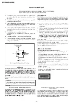 Предварительный просмотр 2 страницы Sony DVP-K88P Service Manual