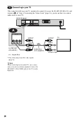 Preview for 20 page of Sony DVP-LS500 Operating Instructions Manual