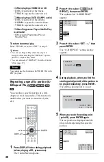 Предварительный просмотр 38 страницы Sony DVP-LS500 Operating Instructions Manual