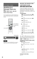 Предварительный просмотр 40 страницы Sony DVP-LS500 Operating Instructions Manual