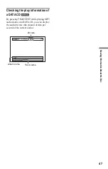 Preview for 47 page of Sony DVP-LS500 Operating Instructions Manual