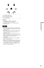 Предварительный просмотр 51 страницы Sony DVP-LS500 Operating Instructions Manual