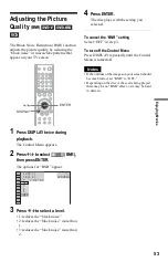 Preview for 53 page of Sony DVP-LS500 Operating Instructions Manual