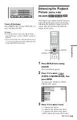 Preview for 55 page of Sony DVP-LS500 Operating Instructions Manual