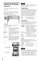 Предварительный просмотр 64 страницы Sony DVP-LS500 Operating Instructions Manual