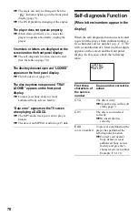 Preview for 70 page of Sony DVP-LS500 Operating Instructions Manual