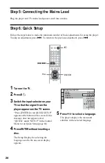 Предварительный просмотр 24 страницы Sony DVP-LS755P Operating Instructions Manual