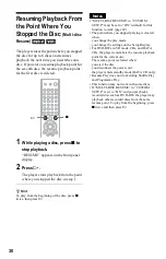 Предварительный просмотр 30 страницы Sony DVP-LS755P Operating Instructions Manual