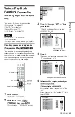 Предварительный просмотр 33 страницы Sony DVP-LS755P Operating Instructions Manual