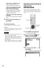 Предварительный просмотр 36 страницы Sony DVP-LS755P Operating Instructions Manual