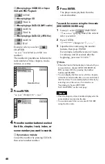 Предварительный просмотр 40 страницы Sony DVP-LS755P Operating Instructions Manual