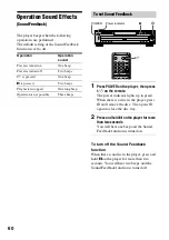 Предварительный просмотр 60 страницы Sony DVP-NC600 - Cd/dvd Player Operating Instructions Manual