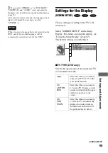 Предварительный просмотр 65 страницы Sony DVP-NC600 - Cd/dvd Player Operating Instructions Manual