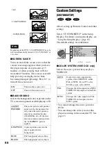 Предварительный просмотр 66 страницы Sony DVP-NC600 - Cd/dvd Player Operating Instructions Manual