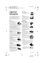 Preview for 3 page of Sony DVP-NC60P - Cd/dvd Player Operating Instructions Manual