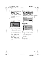 Preview for 23 page of Sony DVP-NC60P - Cd/dvd Player Operating Instructions Manual