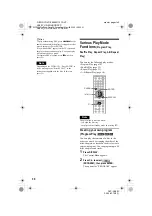 Preview for 30 page of Sony DVP-NC60P - Cd/dvd Player Operating Instructions Manual