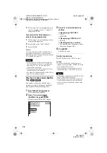 Preview for 32 page of Sony DVP-NC60P - Cd/dvd Player Operating Instructions Manual