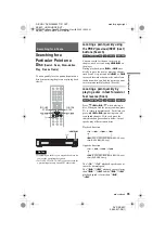 Preview for 35 page of Sony DVP-NC60P - Cd/dvd Player Operating Instructions Manual