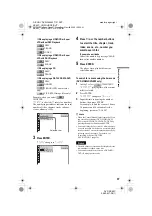 Preview for 37 page of Sony DVP-NC60P - Cd/dvd Player Operating Instructions Manual