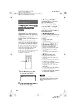 Preview for 42 page of Sony DVP-NC60P - Cd/dvd Player Operating Instructions Manual