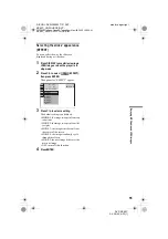 Preview for 55 page of Sony DVP-NC60P - Cd/dvd Player Operating Instructions Manual