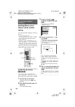 Preview for 56 page of Sony DVP-NC60P - Cd/dvd Player Operating Instructions Manual