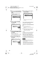 Preview for 58 page of Sony DVP-NC60P - Cd/dvd Player Operating Instructions Manual