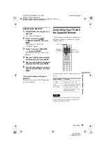 Preview for 59 page of Sony DVP-NC60P - Cd/dvd Player Operating Instructions Manual