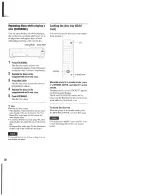 Preview for 30 page of Sony DVP-NC655P Operating Instructions Manual