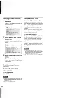 Preview for 36 page of Sony DVP-NC655P Operating Instructions Manual