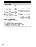 Preview for 6 page of Sony DVP-NC665P Owner'S Manual