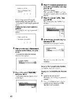 Preview for 121 page of Sony DVP-NC665P Owner'S Manual