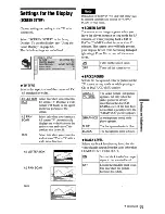 Preview for 126 page of Sony DVP-NC665P Owner'S Manual