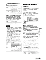 Preview for 128 page of Sony DVP-NC665P Owner'S Manual