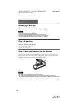 Preview for 14 page of Sony DVP-NC66K Operating Instructions Manual