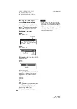 Preview for 46 page of Sony DVP-NC66K Operating Instructions Manual