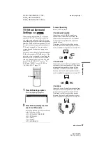 Preview for 47 page of Sony DVP-NC66K Operating Instructions Manual