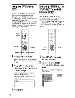 Preview for 32 page of Sony DVP-NC675P  (DVP-NC675P CD/DVD Player) Operating Instructions Manual