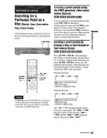 Preview for 39 page of Sony DVP-NC675P  (DVP-NC675P CD/DVD Player) Operating Instructions Manual