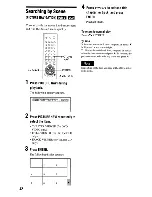 Preview for 42 page of Sony DVP-NC675P  (DVP-NC675P CD/DVD Player) Operating Instructions Manual