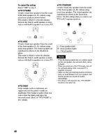 Preview for 48 page of Sony DVP-NC675P  (DVP-NC675P CD/DVD Player) Operating Instructions Manual