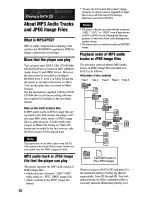 Preview for 52 page of Sony DVP-NC675P  (DVP-NC675P CD/DVD Player) Operating Instructions Manual