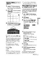 Preview for 55 page of Sony DVP-NC675P  (DVP-NC675P CD/DVD Player) Operating Instructions Manual