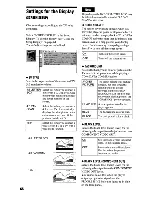 Preview for 66 page of Sony DVP-NC675P  (DVP-NC675P CD/DVD Player) Operating Instructions Manual