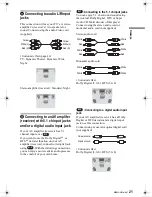 Preview for 21 page of Sony DVP-NC80V Operating Instructions (DVPNC80V) Operating Instructions Manual